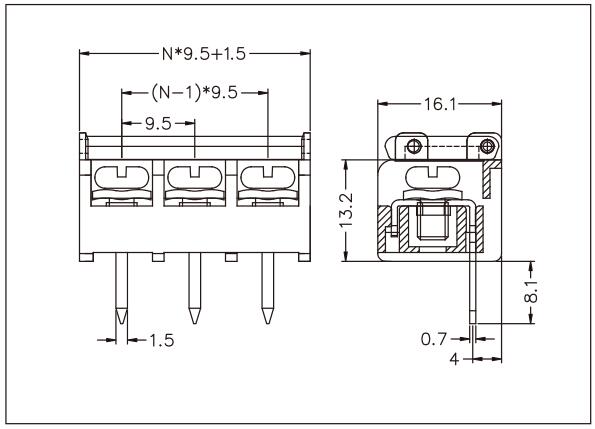 HB950M-9.50