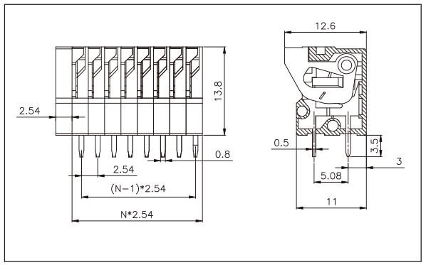 XL141V-2.54