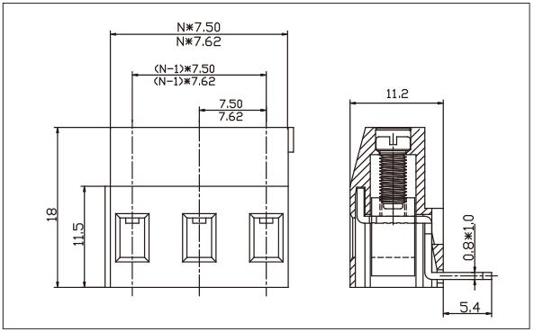 XL129R-7.50/7.62