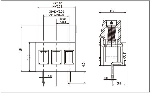 XL129V-5.00/5.08