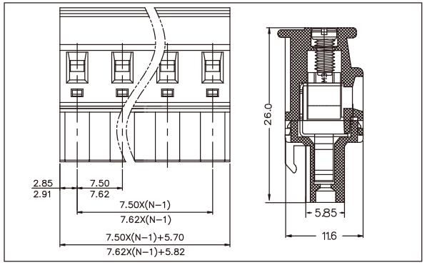 XL2EDGKB-7.50/7. 62